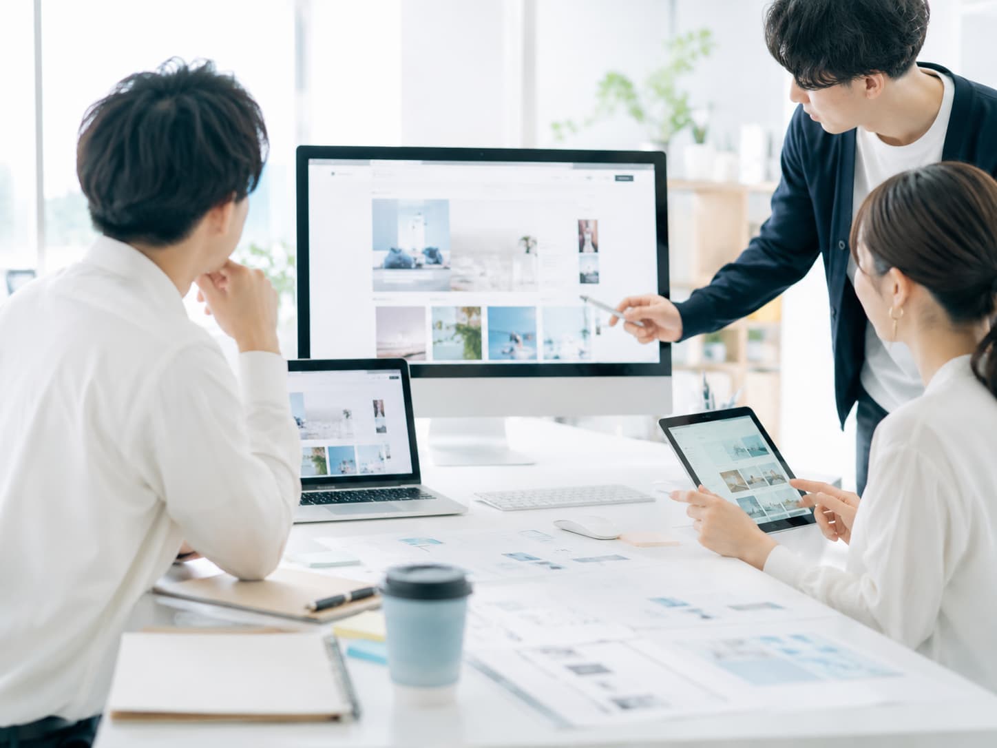 ウェブサイト制作のイメージ